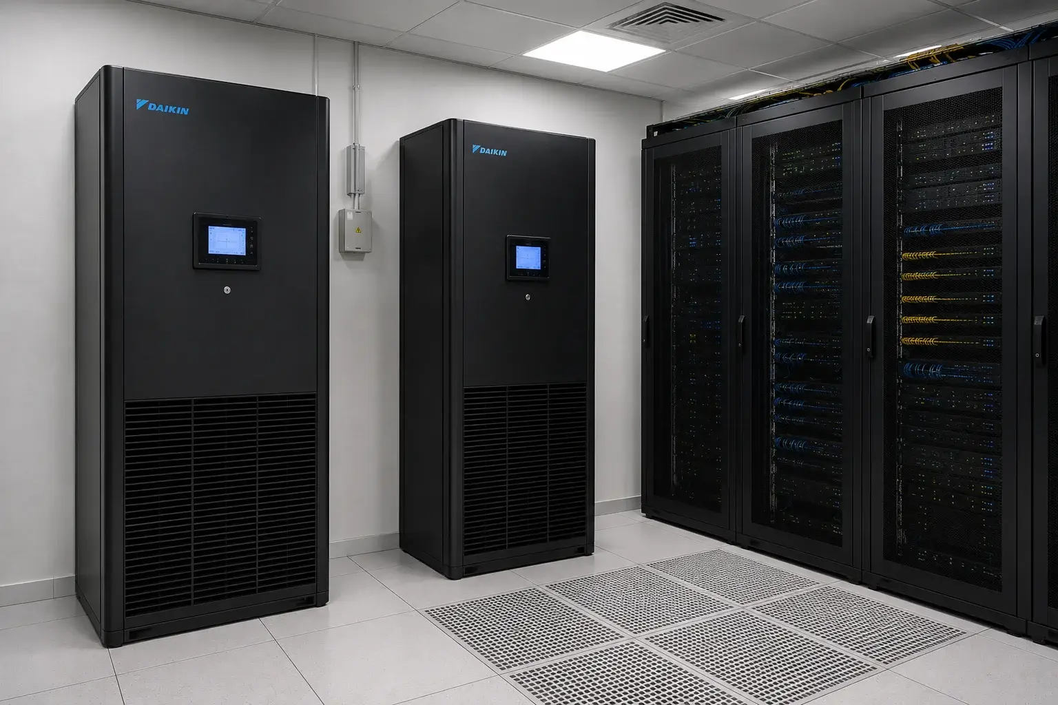 Instalación de unidades de precisión CRAC Daikin para climatización de CPD en Madrid